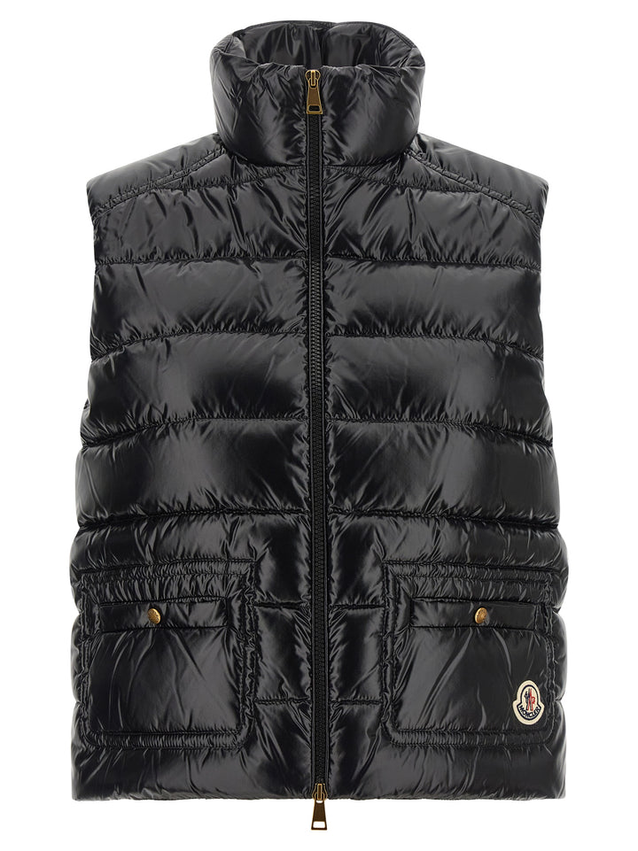 Moncler Frelon Gilet - Black | 39bf8931c0185b1f2976382ad4280c29dfaae0c2