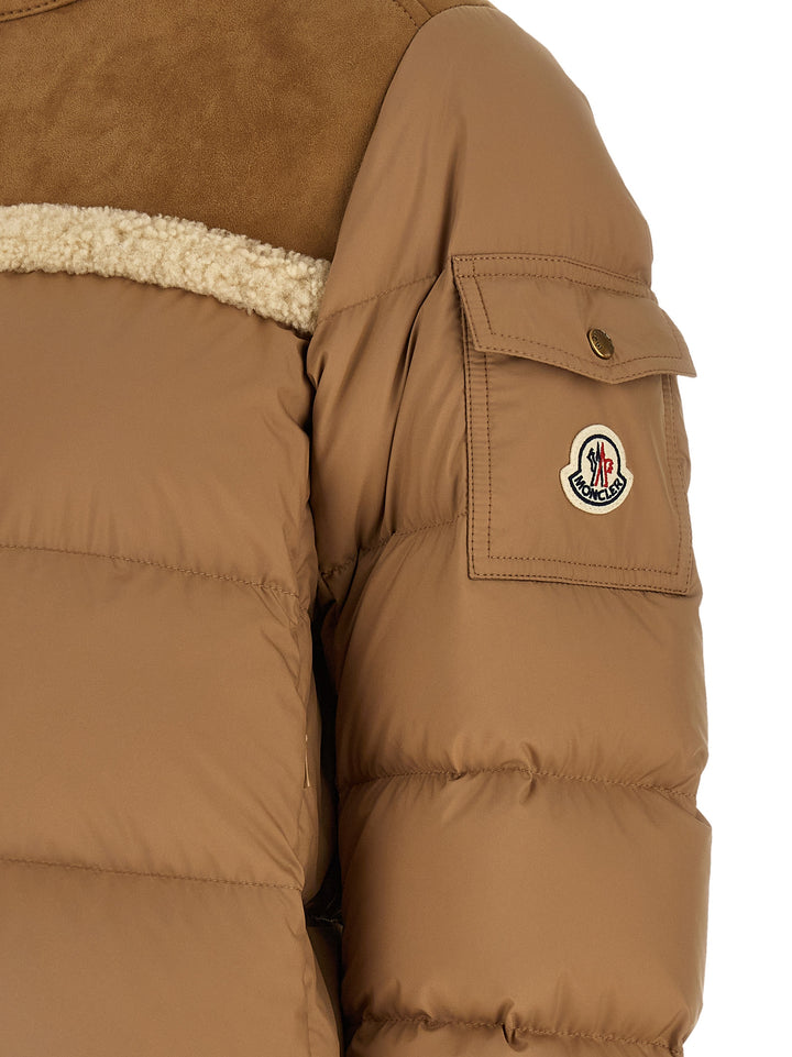 Moncler Aurore Puffer Jackets - Beige | dfff8b8bcf0260eecb72b2741247529414381db6