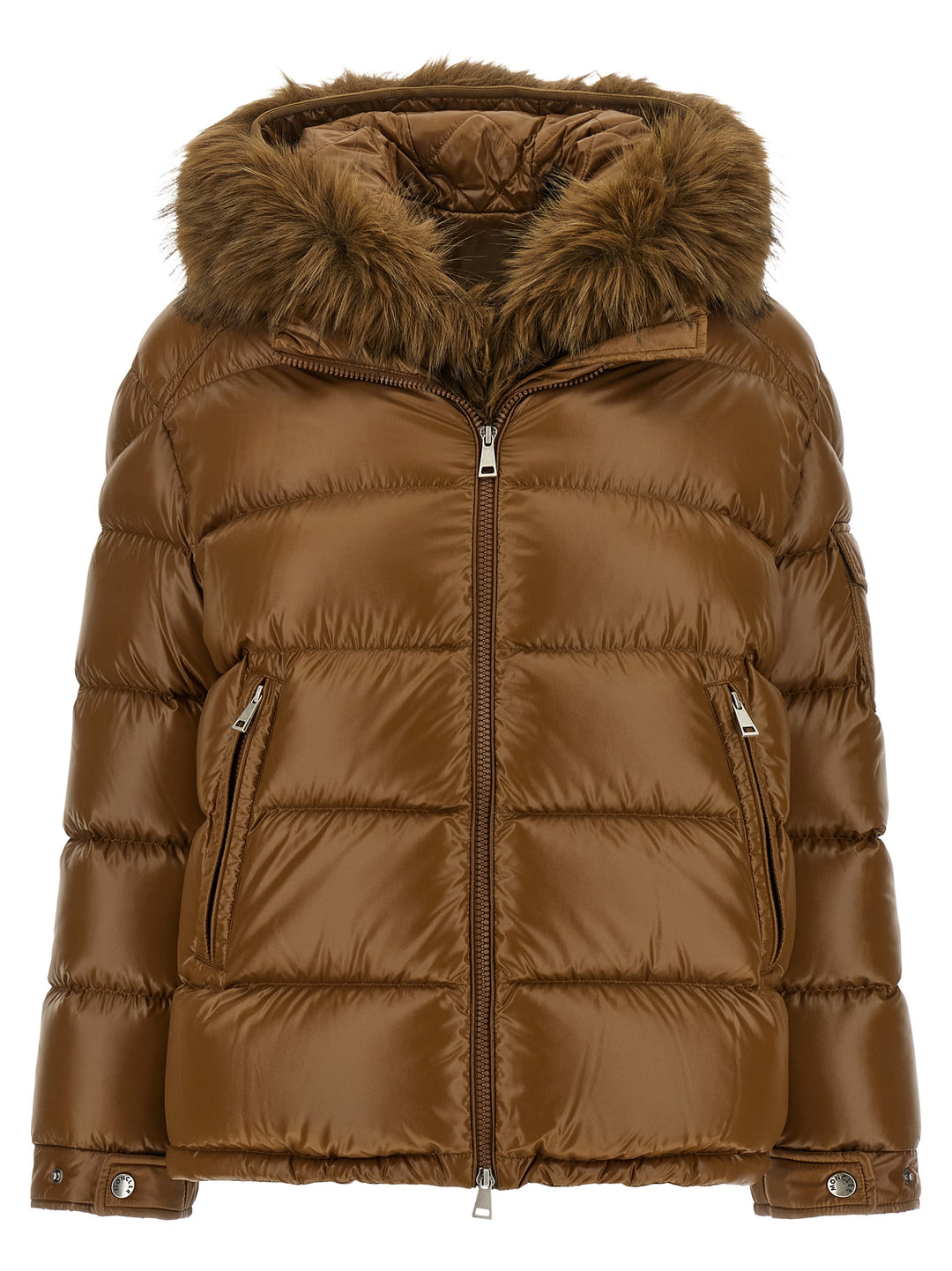 Moncler Hypolais Puffer Jackets - Brown | 861575452c9465a71e7aa6d1b02da251c52024d1