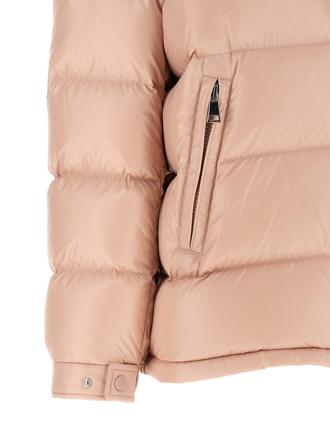 Moncler Maire Puffer Jackets - Pink | 574b1aad5a3c11a0b1e3f58af7a80d98c2aea6dd