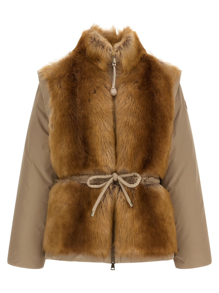 Moncler Blaireau Fur - Beige | eba22eba97a7f91af126617708f770c0e510594f