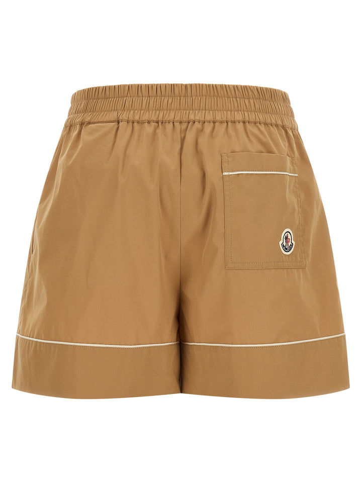 Moncler Tailored Shorts Bermuda and Short - Beige | c740bcc7b56348bb7809c2f3c9cc31620fb980b1