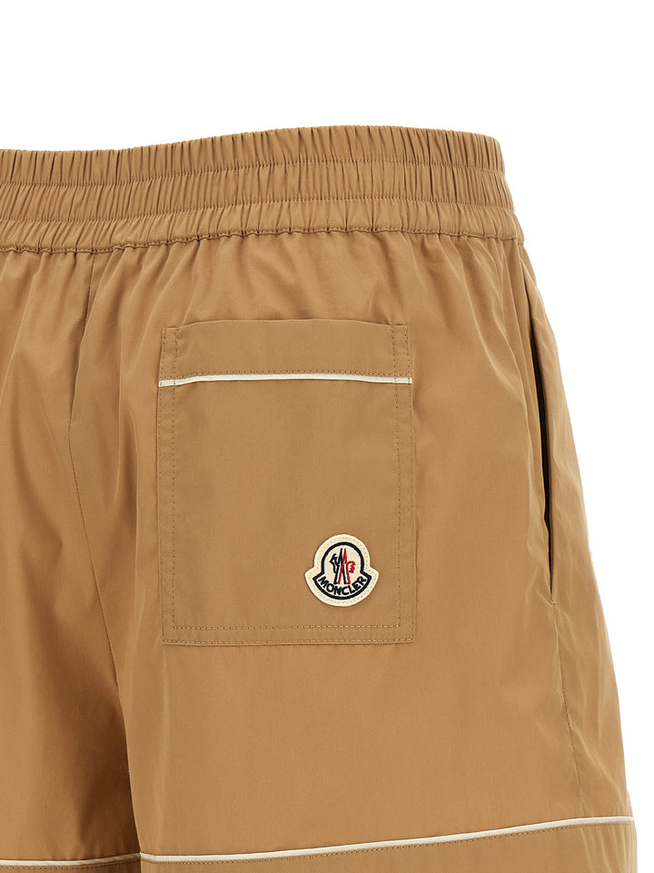 Moncler Tailored Shorts Bermuda and Short - Beige | caca13861fe41ef1424db1d87a9655c09f37e446