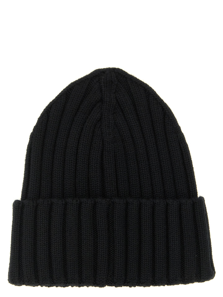 Moncler Wool Beanie Hats - Black | f5de4f420dd392ffb9cb77a815f801a72d4a3763