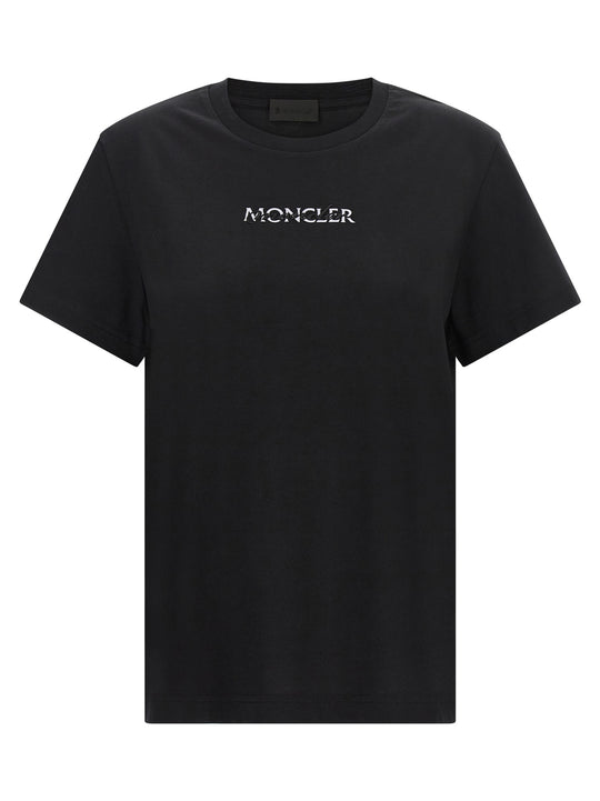 Logo Embroidery T-Shirt Black