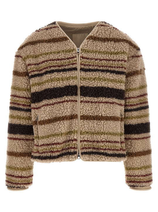 Teddy Effect Cardigan Sweaters And Cardigans Brown