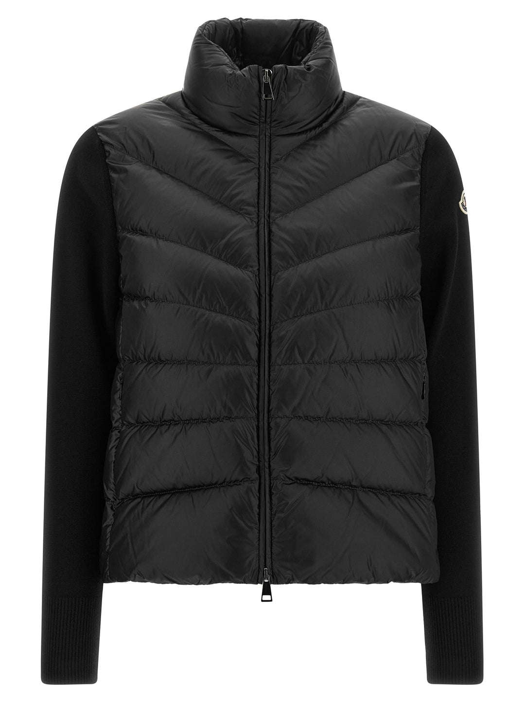 Moncler Padded Cardigan Sweaters and Cardigans - Black | a43c205af67b68699586f970f27ca5542bc06b2d