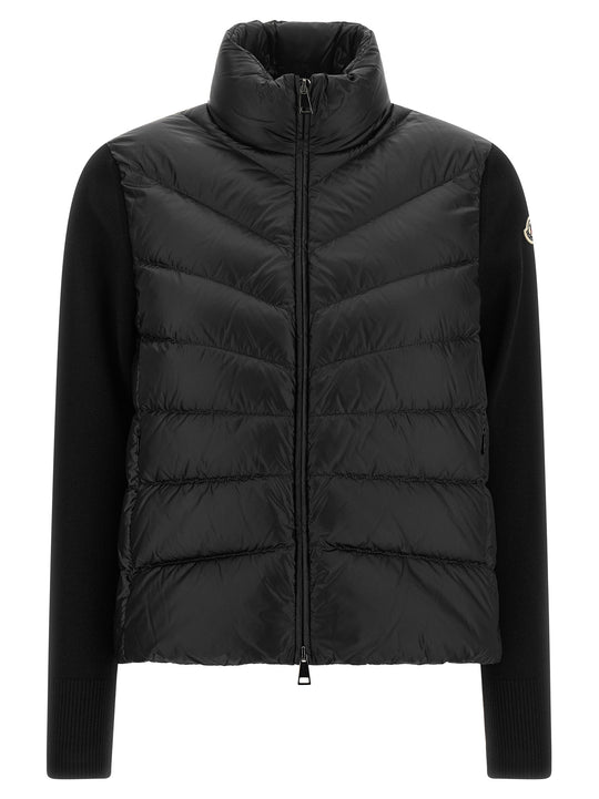 Padded Cardigan Sweaters And Cardigans Black