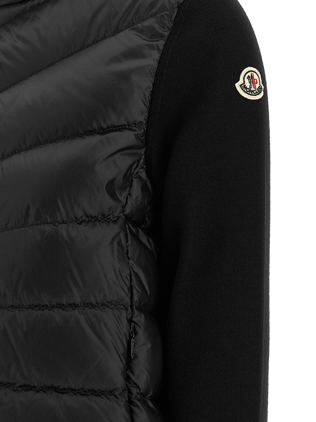 Moncler Padded Cardigan Sweaters and Cardigans - Black | 264b441c3f46a41cda081f11e53407defc9ed5f7