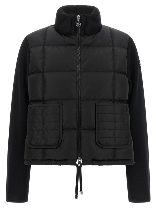 Padded Cardigan Sweaters And Cardigans Black