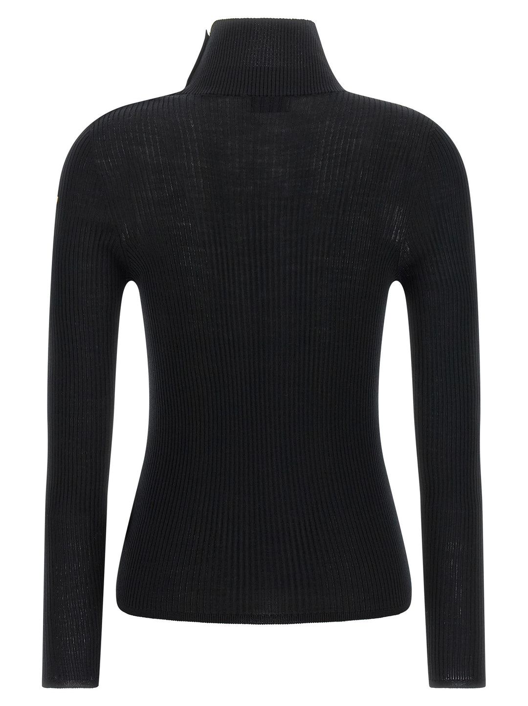 Moncler Logo Turtleneck Sweater Sweaters and Cardigans - Black | 22b166f6a1c5a476d9e6147de4be97586c567f4e