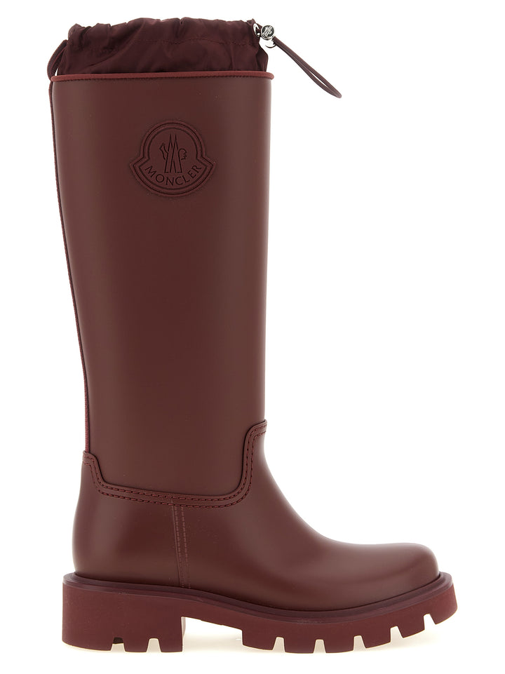 Moncler Kickstream High Boots and Ankle Boots - Bordeaux | 3d25e757931ef1f03b402924ecb5f03f0ddffe97