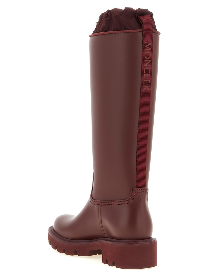 Moncler Kickstream High Boots and Ankle Boots - Bordeaux | 9779fc32b750ebaa2a093113a226c9fc6dd6fa5b