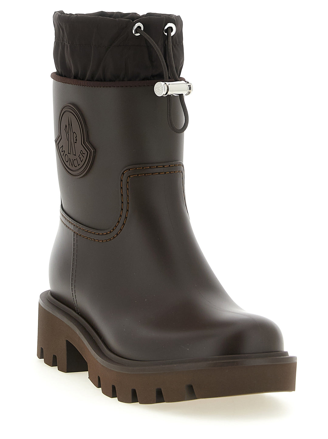 Moncler Kickstream High Boots and Ankle Boots - Brown | 19fab1aec7ae07cf733f28e19c1bf6e1862a1e1f