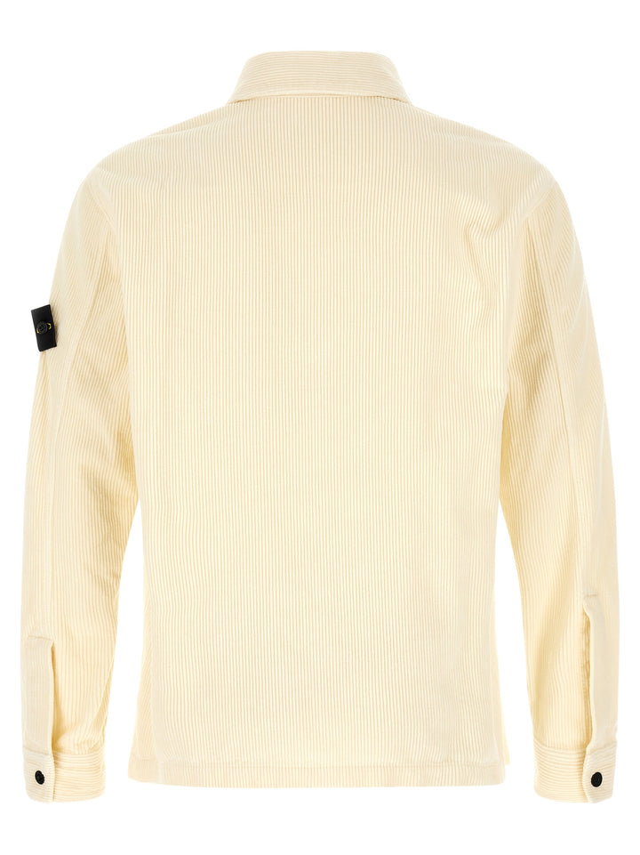 Stone Island 1200016 Shirt and Blouse - White | 81381f1abd193a7d8db5ea262122e212c81803ca
