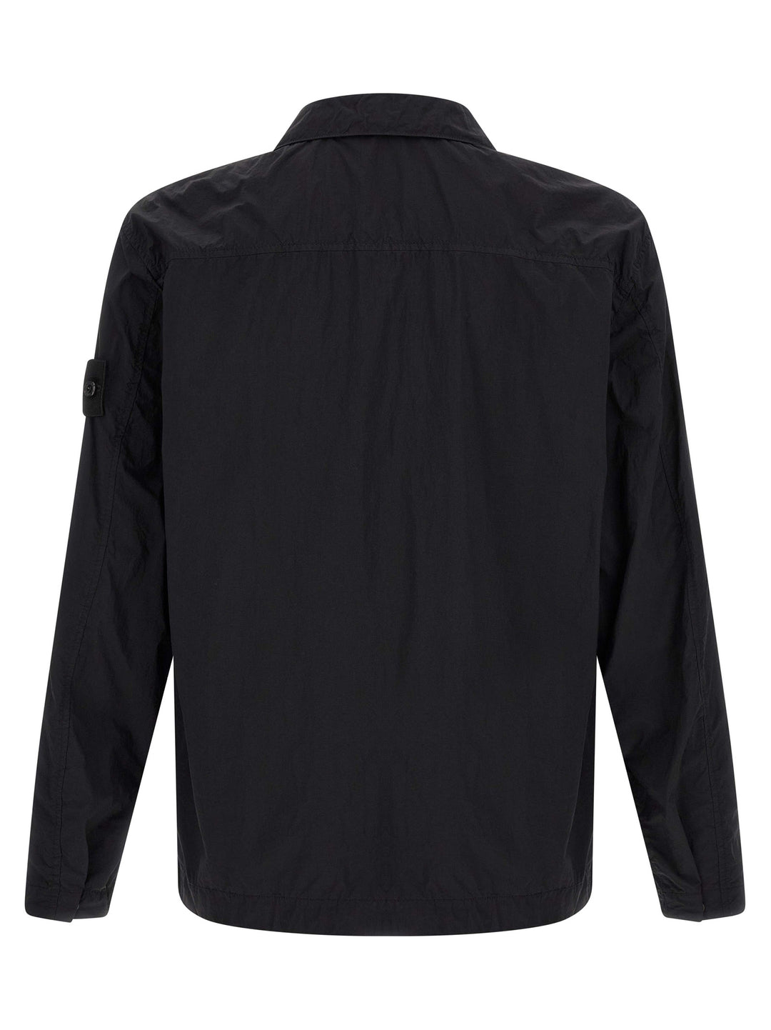 Stone Island Badge Stone Island Ghost Shirt and Blouse - Black | 691ad8fabc8bb6c037ece87ad3ef3ec66c1d7536