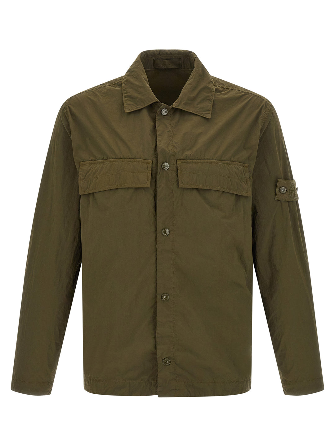 Stone Island Badge Stone Island Ghost Shirt and Blouse - Green | 0d3fb7df54699d2738d63608328a5884eaee4ce4