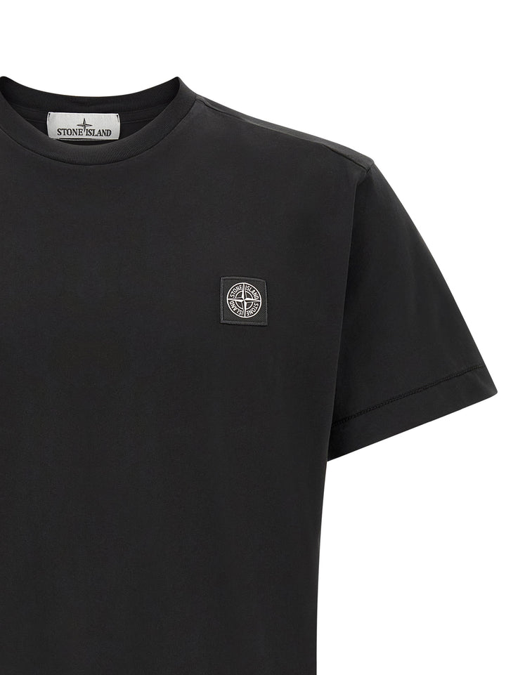Stone Island 2100027 T-shirt - Black | eb035cc7c47b8f60d938fb2bbdd5b614732e55b3