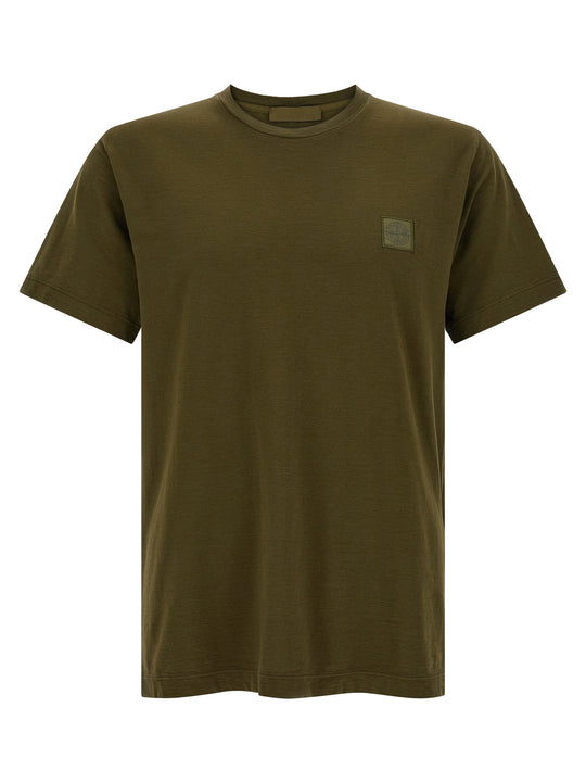 Badge Stone Island Ghost T-Shirt Green
