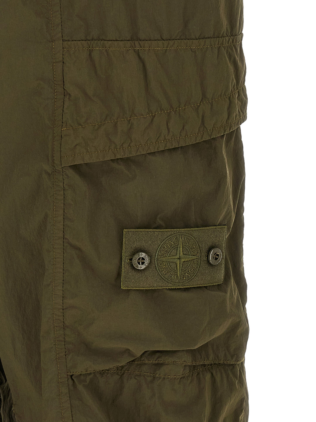 Stone Island Badge Stone Island Ghost Pants - Green | 3d48f3f267ad475ecc2dabdf410509bb669f8050