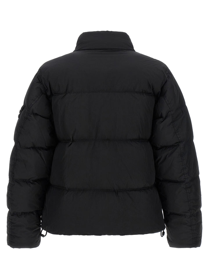 Stone Island Short Down Jacket Puffer Jackets - Black | bed54af9bc280d4d0fbf886c2fdd0eea42758974