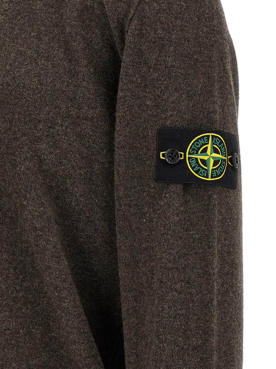 Stone Island Badge Stone Island Polo - Brown | 3730134eacad09c4177d373e6a1eca147d9b9d1d