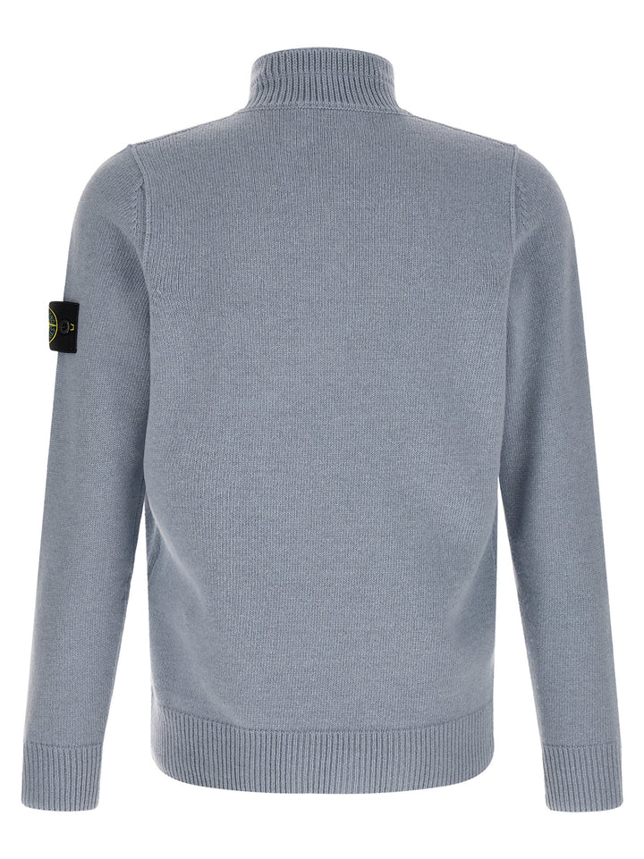Stone Island 5100040 Sweaters and Cardigans - Light Blue | a850cd98f2ff3e2003eb9b9bf50fa5dc319cb48e