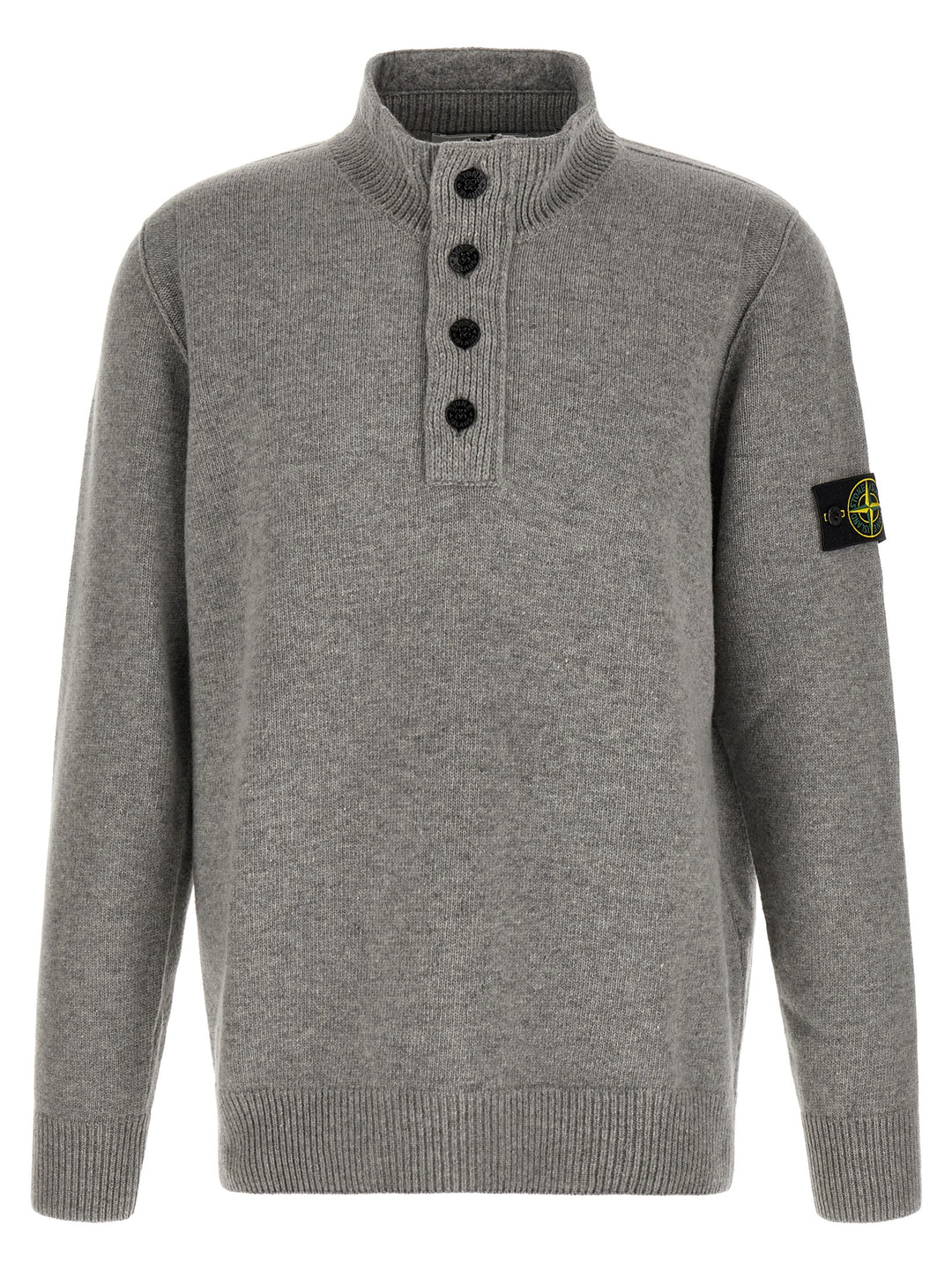 Stone Island 5100040 Sweaters and Cardigans - Gray | cc606c8f652c7711c33f4a05ce9de20939e7bcbb