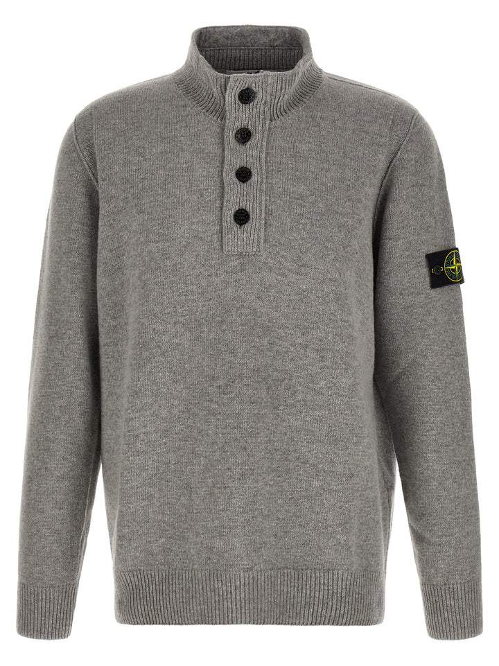 Stone Island 5100040 Sweaters and Cardigans - Gray | cc606c8f652c7711c33f4a05ce9de20939e7bcbb