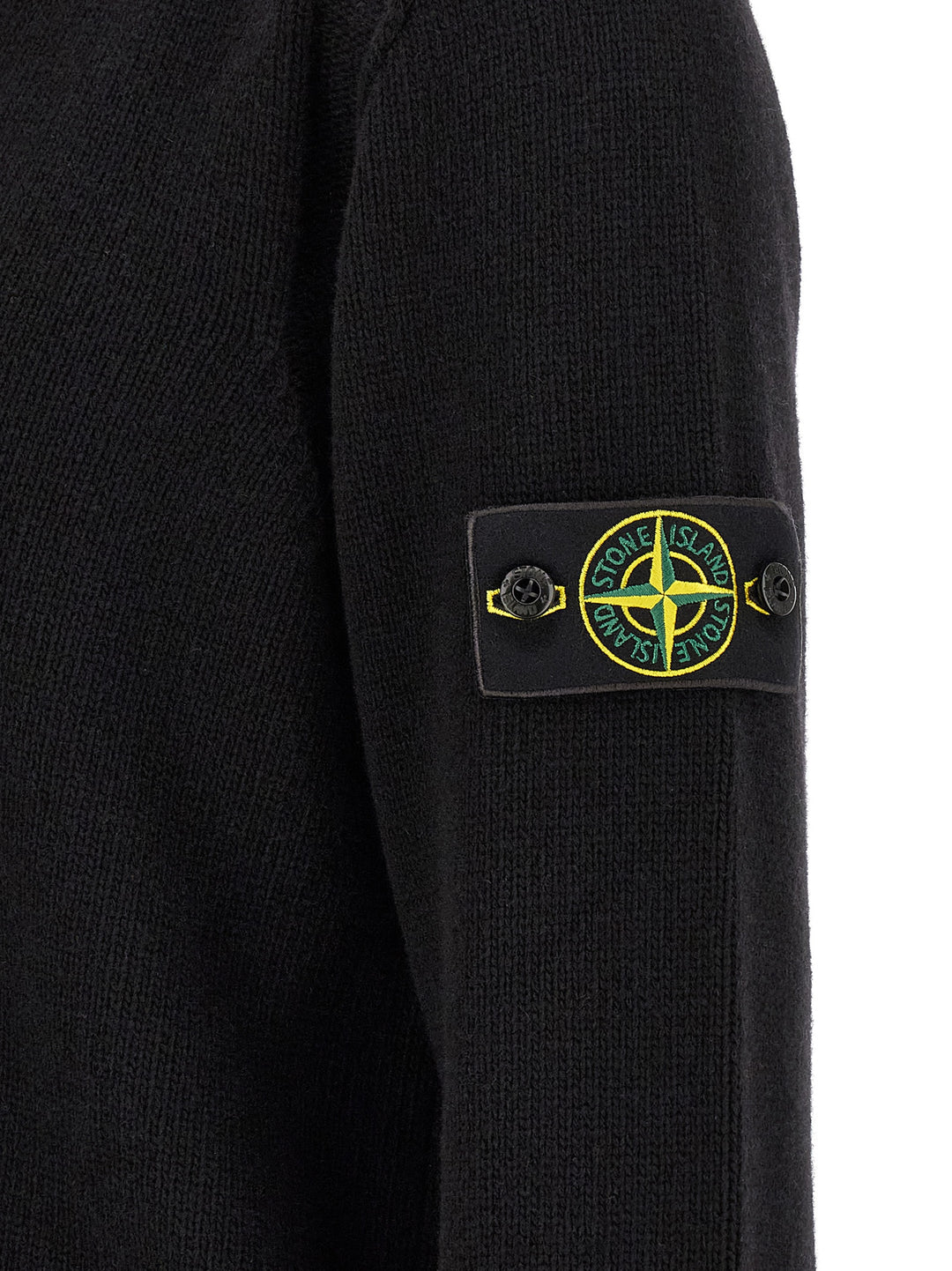 Stone Island 5100047 Sweaters and Cardigans - Black | c42b74023c4a87d8480f811cfdf82985a2c9bb5b