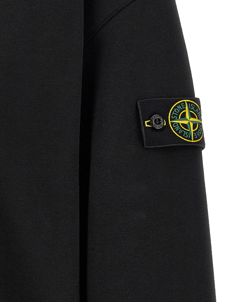 Stone Island Badge Stone Island Sweatshirt - Black | 4a63deef399e8570ac321a52409d6fff9d05ba01
