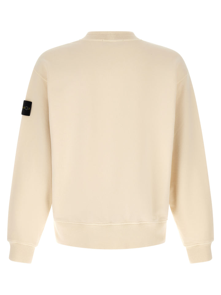 Stone Island 6100022 Sweatshirt - White | d2a00ddf61fb86a4304e22d4ca0c90b60766be56