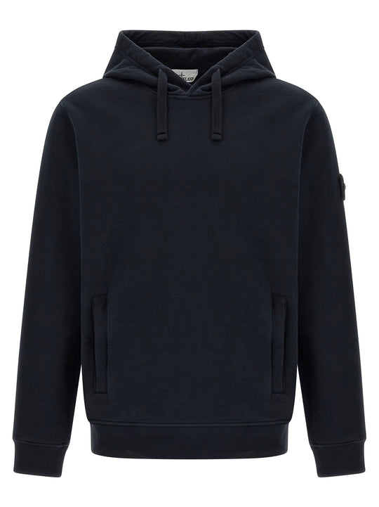 Badge Stone Island Sweatshirt Blue
