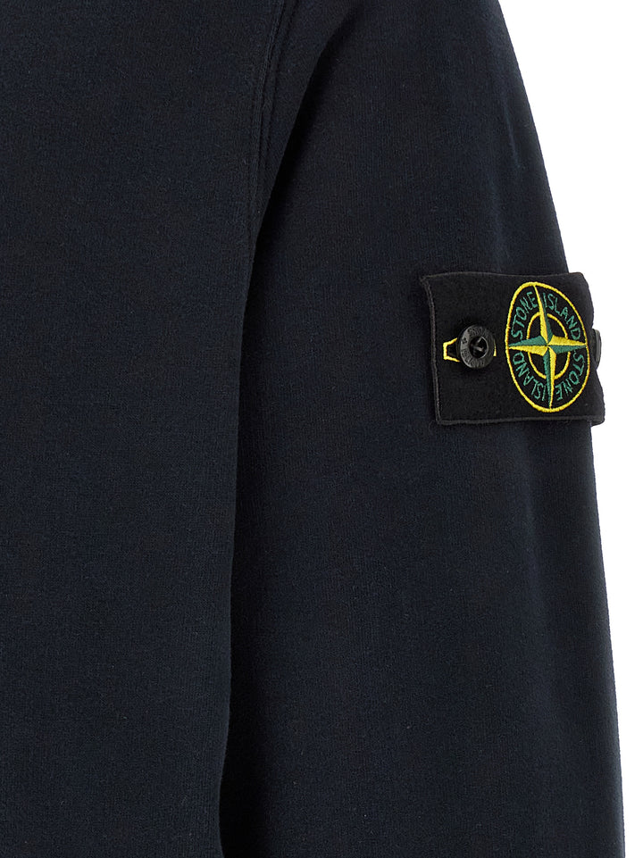 Stone Island Badge Stone Island Sweatshirt - Blue | 139302689569eaa3845036158c23033fd97156db