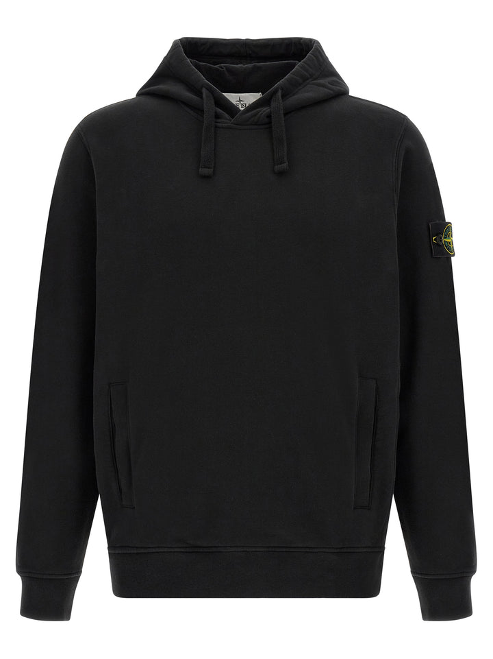 Stone Island Badge Stone Island Sweatshirt - Black | ae2db338d76b3dbe5f07faa023f151c4c895b982