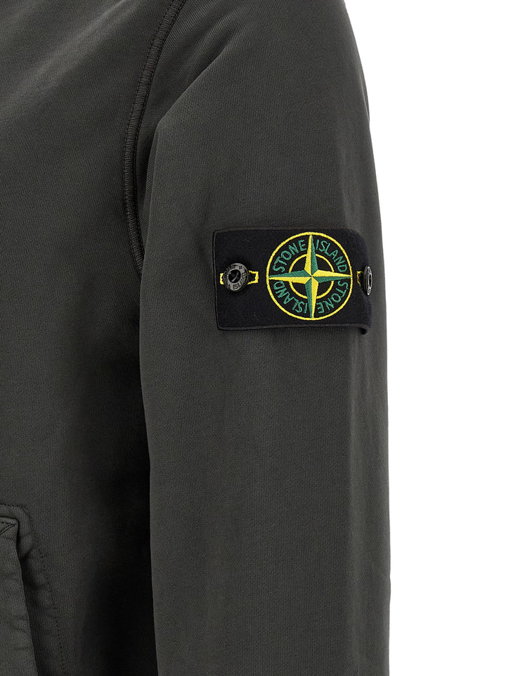 Stone Island 6100062 Sweatshirt - Gray | 795bfe302dc478538d5a8a3262c0204953009b7e