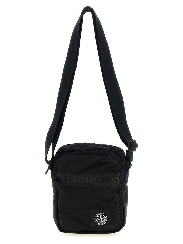 Stone Island 9200015 Crossbody Bags - Black | 1a08ca6be5fc82860e0dc8870fa6524296bd82f5