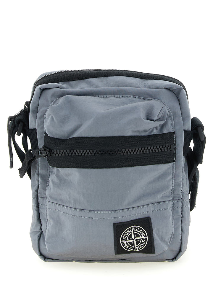 Stone Island 9200015 Crossbody Bags - Gray | 026afd2b8a908580bb992245299b986bef91bc5d