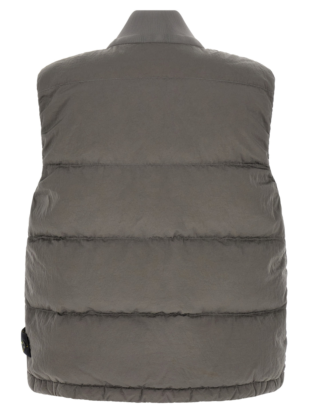 Stone Island Crinkled Effect Vest Gilet - Gray | 5b3383e76744c10a5741e62841c7bbc958c883ce