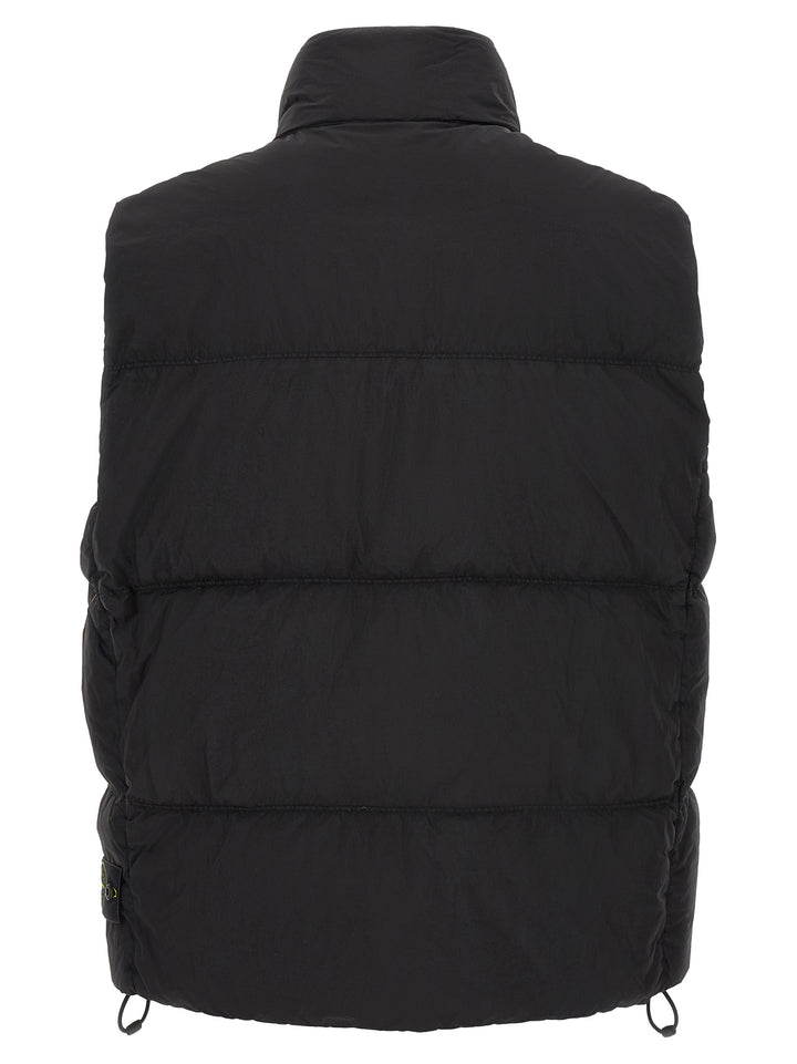 Stone Island Quilted Padded Vest Gilet - Black | 316e846d7acb0226f1dcc7baa13e42d20e9e5efa