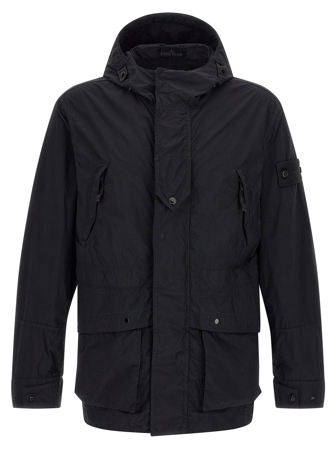 Stone Island Badge Stone Island Ghost Puffer Jackets - Black | b76c6e492b002aa8cf84944f152d219cc8034f61
