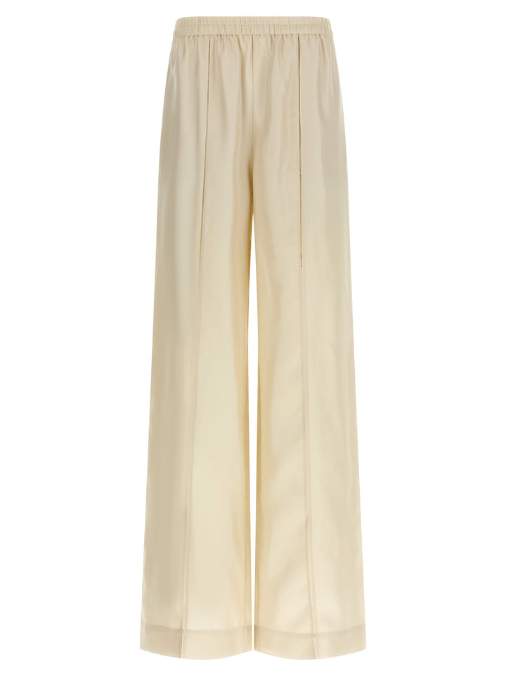 Loulou De Saison Lars Pants - Beige | 195683184c7a503b83db1dd6342afd85d5577a5c