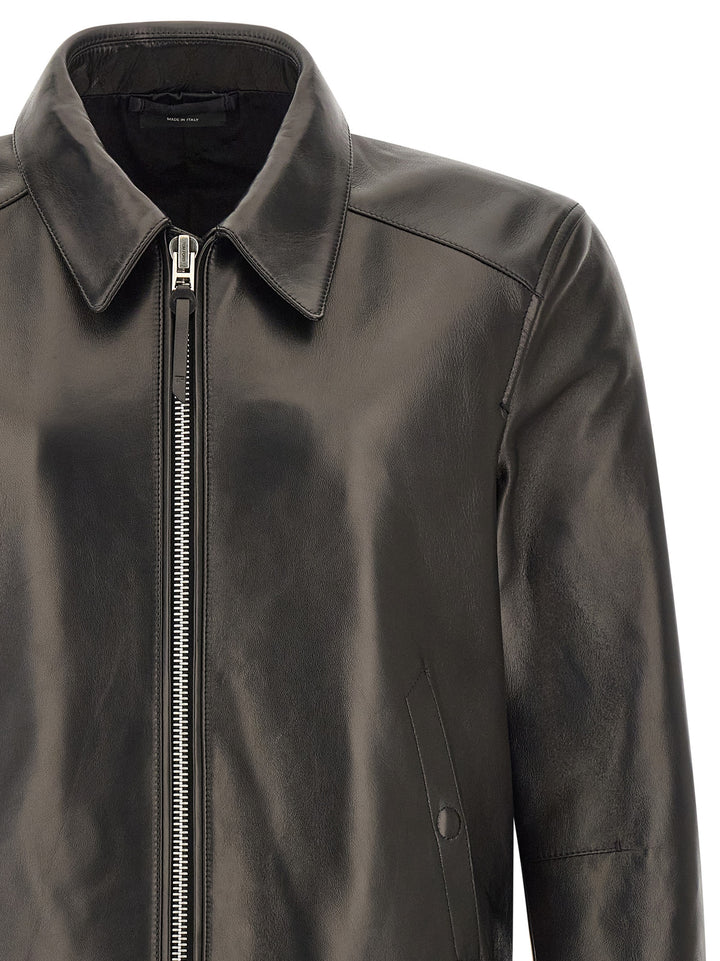 Tom Ford Blouson Nappa Puffer Jackets - Black | 1ff4e3060edbd9cb84290fe2c48f82124d6fe557