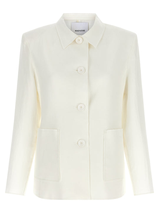Scarlett Blazers White
