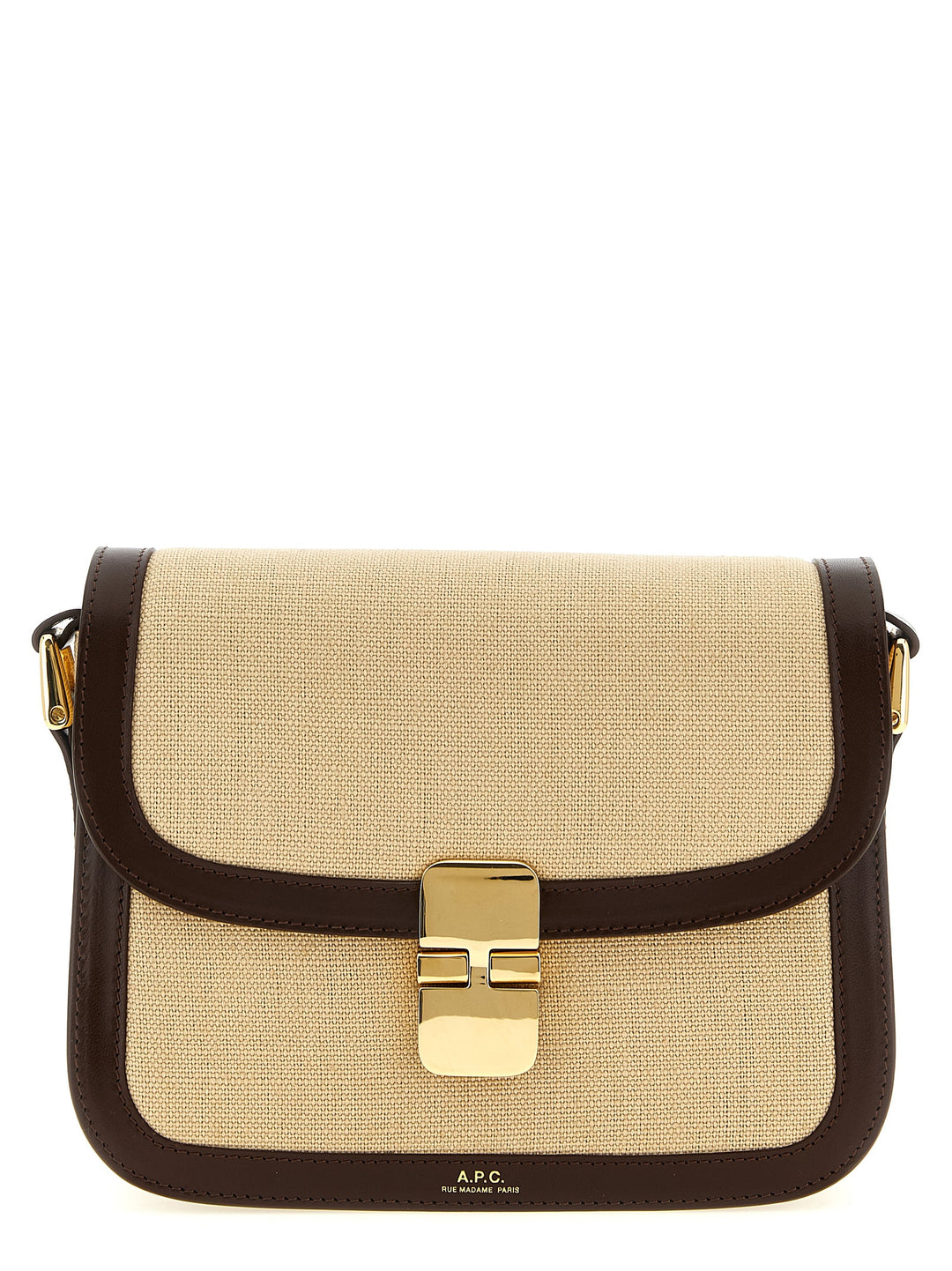 A.P.C. Grace Crossbody Bags - Beige | d5d76bba90ff95ebdb5f4d5f7bb49ad500508e72