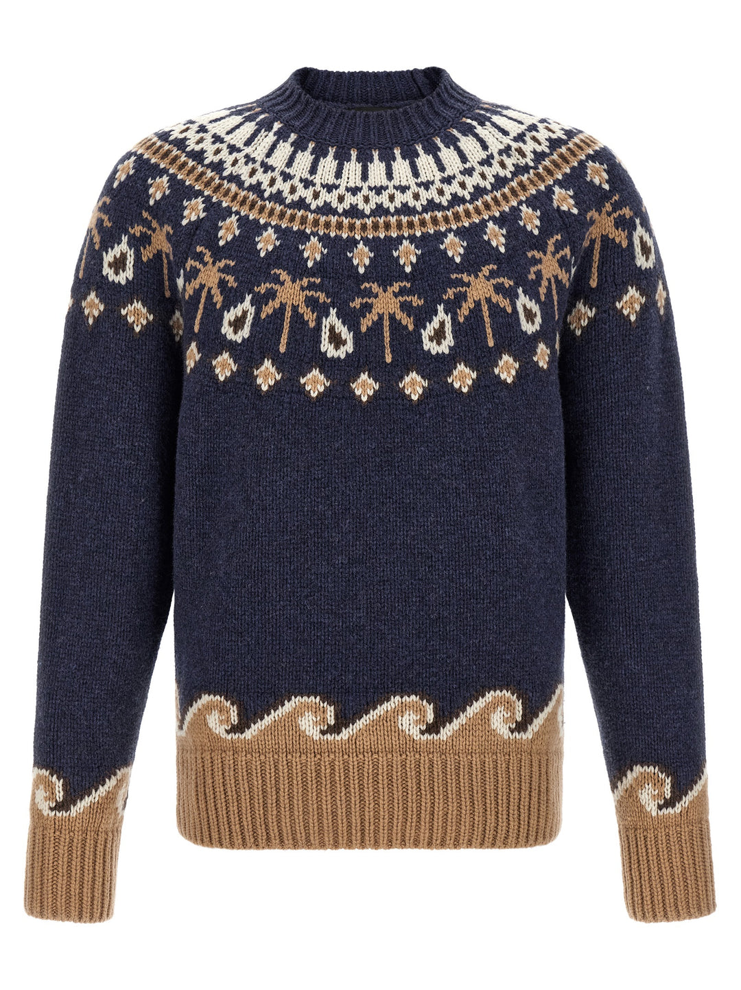Alanui Sweet Winter Sweaters and Cardigans - Blue | d7b88556832fc0abb37c10158c008696b14def8a