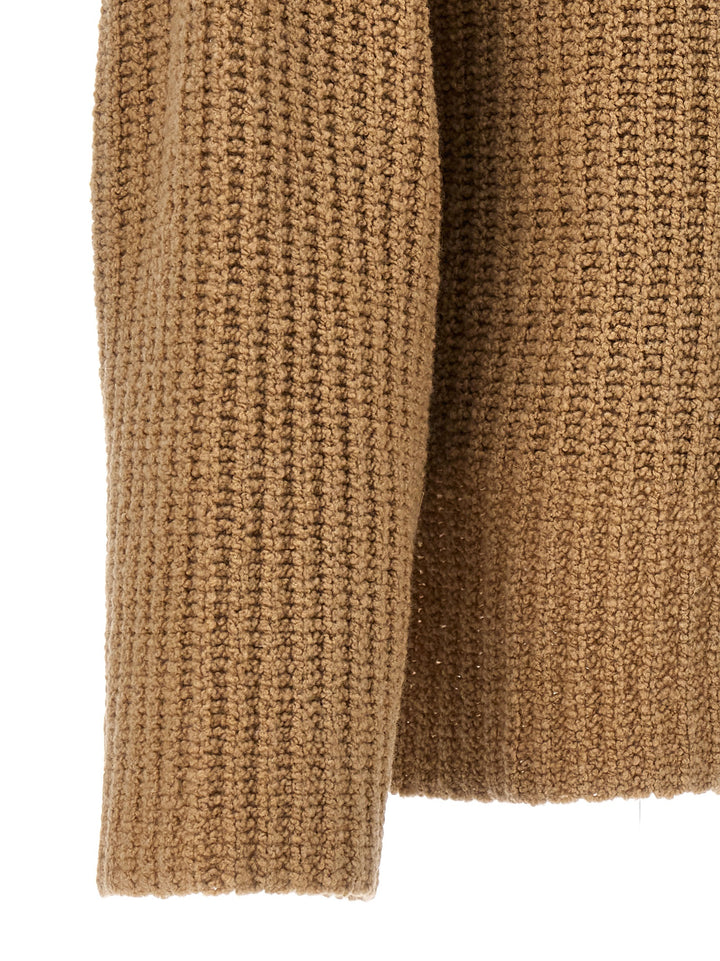 Loulou De Saison Lola Sweaters and Cardigans - Beige | 56011cc0b0f68bd612fdf1a52471e8a6d6559bf1