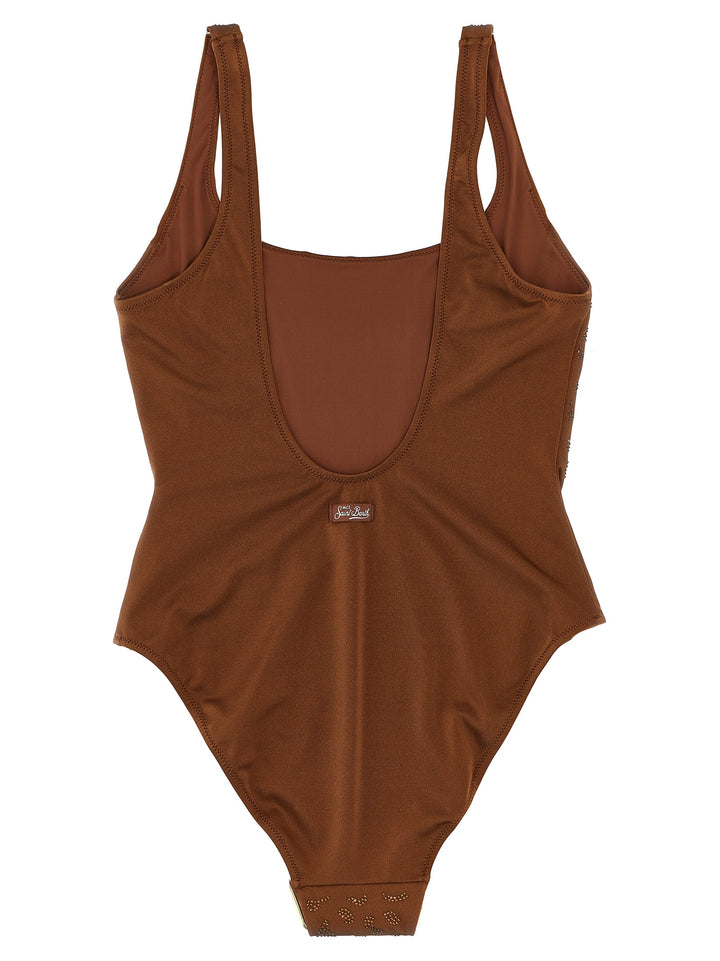 Mc2 Saint Barth Lora Beachwear - Brown | fc47f2b944ef864e57505ec570154ddc0e26631f