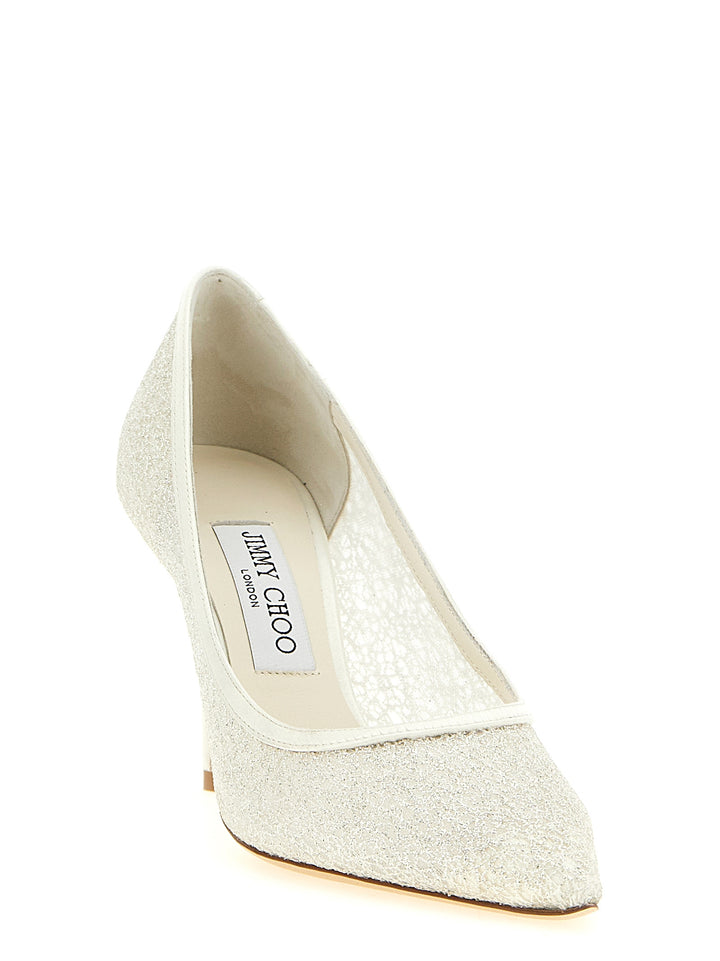 Jimmy Choo Love Pumps - White | 6bf5d919e5421ec0b4bdfe5af58db56ebb433a06