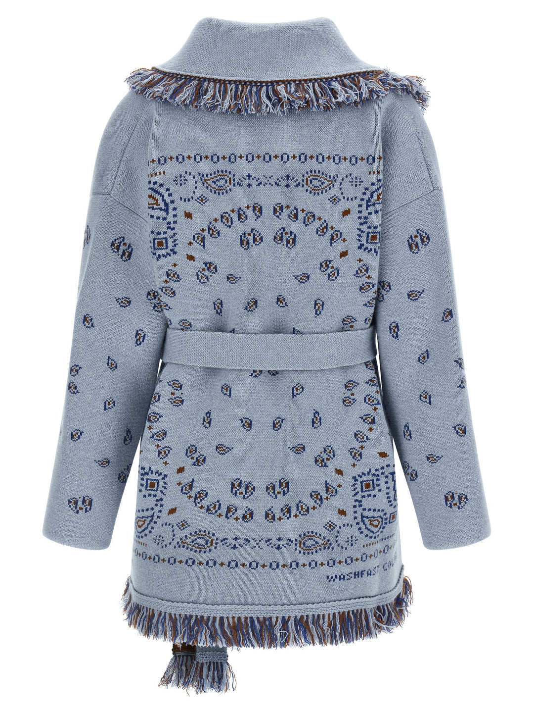 Alanui Bandana Sweaters and Cardigans - Light Blue | ac4fdaaaacc17064363fafd113505b52ead228e5